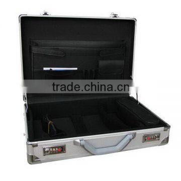 Contemporary promotional travel custom made aluminum briefcase