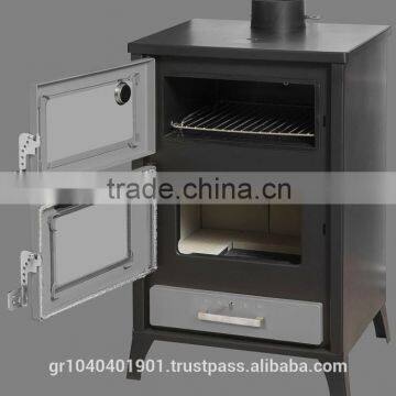 Wood Burning Steel Stove With Oven photo-4