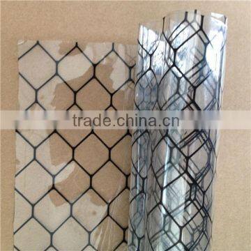 Cleanroom PVC Transparent Grid ESD Vinyl Curtain