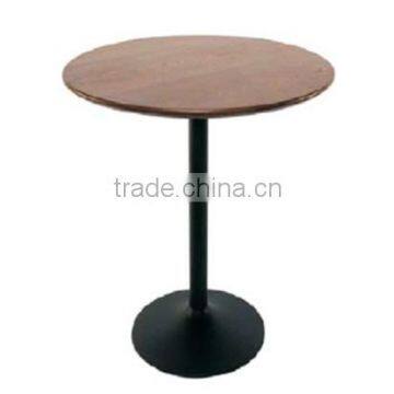 Vintage Commercial Metal Table Iron Tea Table Wooden Table photo-3