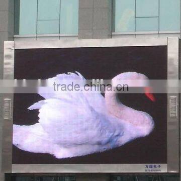 Ce Rohs Certified Full Color P8 LED Screen 1/4 Scan SMD3535 with customized die-casting aluminum Cabinet P8 Led display
