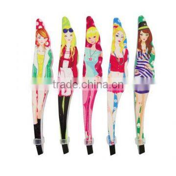 cartoon print brow tweezer BTW008