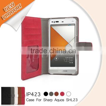 With Card hold Protective phone case for sharp Aquos SHL23