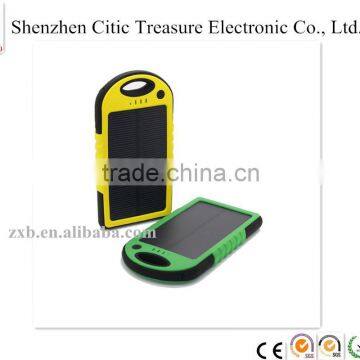 China supplier high capacity hot selling solar power bank solar charger for mobile phone