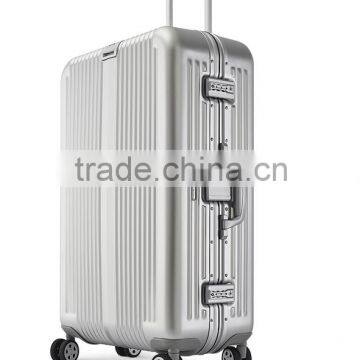 2016 Newest Design Travel Aluminum Trolley luggage With 100% aluminium alloy shell especially for tropical travel