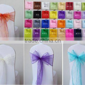 Fancy Wedding Spandex Chair Sashes