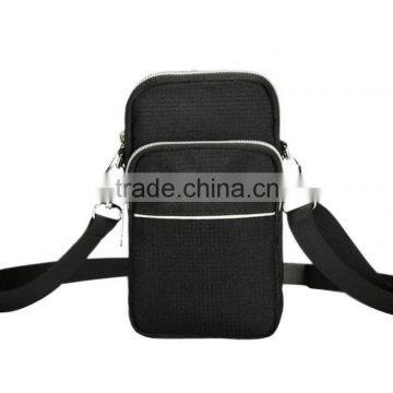 Multipurpose Canvas Crossbody Wrist Shoulder Bag Pocket Cell Phone photo-6