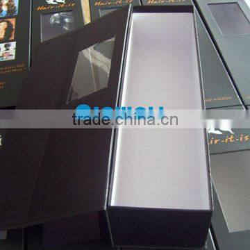 High Quality Custom Virgin Hair Extension Packaging Box