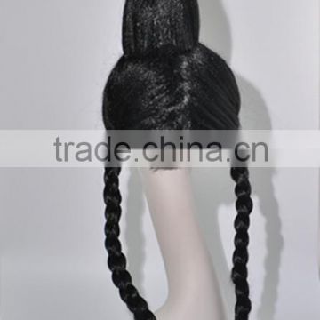 Funny wigs with two braid switch N227