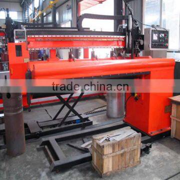 TIG/MIG outside longitudinal seam welding machine used for pipe duct cylinder tank