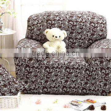 Fashion Polyester Modern Fabric Sofa Covers For Living Room Butterfly012