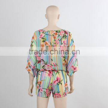 OEM Custom Sexy Jumpsuit Summer Wear 2016 Girl Woman Beach Wear Cheap Price in Guangzhou photo-4