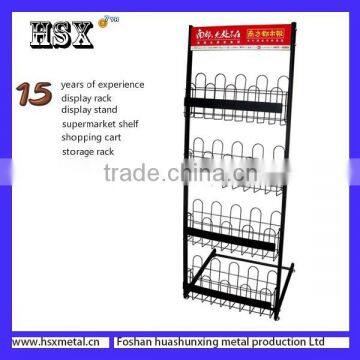 Metal Floor Standing Magazine Display Stand A Racking Display Standing photo-5
