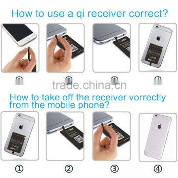 qi Wireless Charger Receiver for Tpye C Android and ISO photo-2
