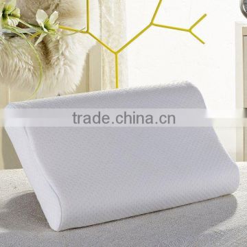 Hot sale cheap memory foam pillow curved brick