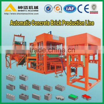 SHENTA QTY10-15 automatic brick machine brick production line