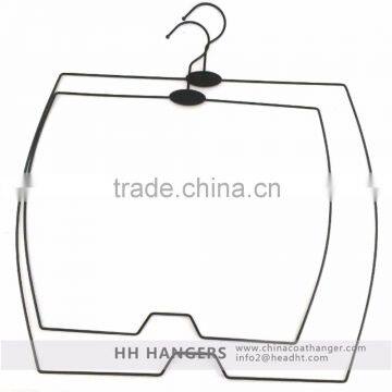 OEM Customized Logo Black Swimwear Men's Swim Shorts Wire Metal Hanger photo-2