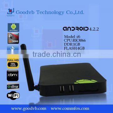 youtube youporn iptv mini pc oem iptv box android Dual-Core processor rk3066 android os4.2