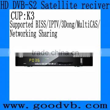 hd dvb-s2 Satellite receiver with WIFI/GPRS dongle