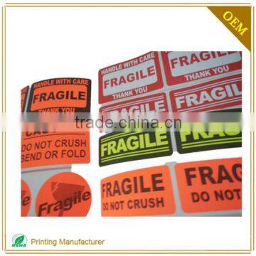 2016 Custom Printed Self Adhesive Safety Warning Labels photo-3