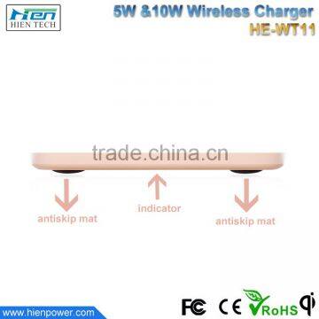 Fast Phone Charger QI Wireless Charging Pad for Note 7 photo-3