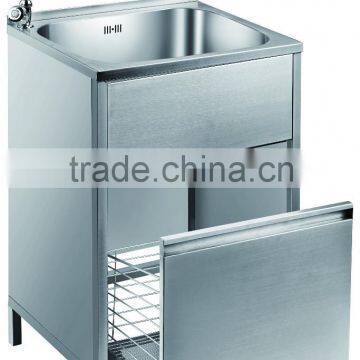Australia New Zealand Hot Sale Commercial Stainless Steel Laundry Tub Cabinet GR-X3556 photo-5