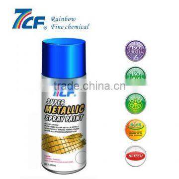 multi-function metallic effect spray paint