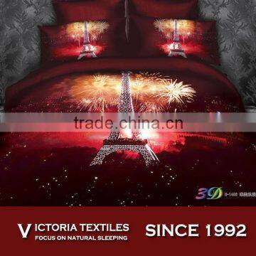 HAPPY 2015 YEAR celebration bedding bed linen sets 3D
