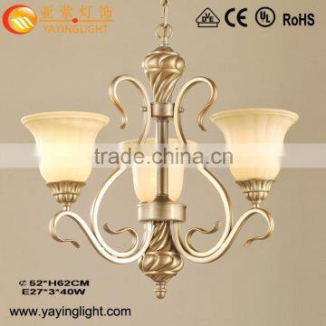 Hot sale glass lighting chandelier iron chandelier,classic glass wrought iron chandeliers