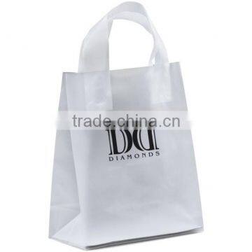 factory price frosty shopping bag