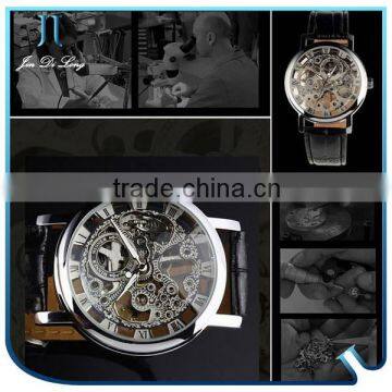 Best Sell Stainless Steel Fashion Mechanical Brand Designer Custom Business Watch for Men photo-4