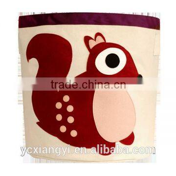 Sturdy Canvas Cool Bear Storage Box, Sturdy Sundries Organizer Box, Storage Bag photo-2