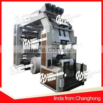 6 Color High Speed Paper Flexographic Printing Machine