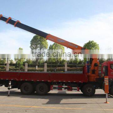 18 Ton Truck Mounted Crane SQ18S5 on Sale 450 Kn.m at 2.5 m Crane Truck High Quality