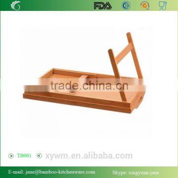 Bamboo Bed and Breakfast Tray With Folding Legs photo-4