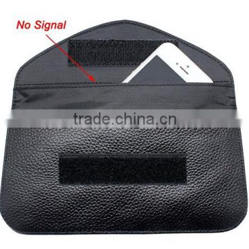 Newest item anti-radiation signal blocking bag rfid pouch case for cell phones