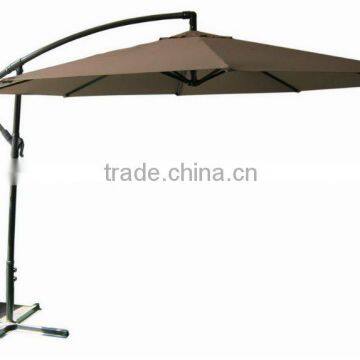 Outdoor metal cantilever patio garden line umbrella