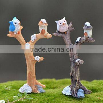 garden supplies accessories~Home Decor extra tiny Collectible Animal figurines - miniature bird fairy miniature bird figurines