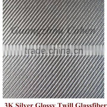 3K Twill silver fiberglass sheets