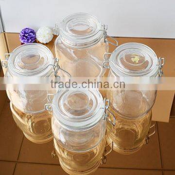 Storage Glass Jar/seal Glass Pot Different Size for Christamas photo-2