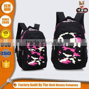 2016 middle printing school backpack for teenagers school bags