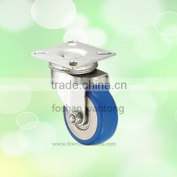 50mm Double Bearing Swivel Plate Industrial PVC Caster Wheel