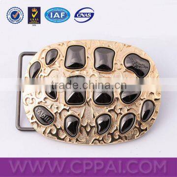 Fashion clothes decoration metal anti-allergy belt buckle for belt