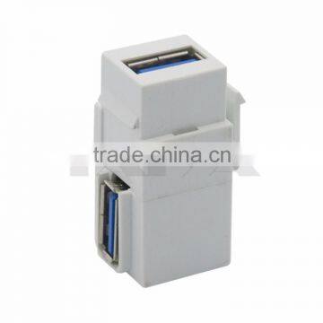 Keystone USB 3.0 Female To Female Connector With Angle Side photo-2