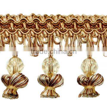 Tassel Beaded Fringe drapery fringe tassel fringe