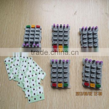 Silicon Keypad / Rubber Keypad for Verifone VX520