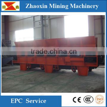 Zhaoxin cheap price medium apron feeder used in gold separation