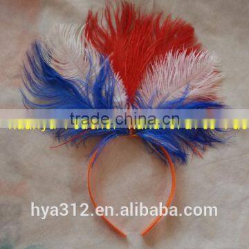 2015 hot sale deluxe feather hairband