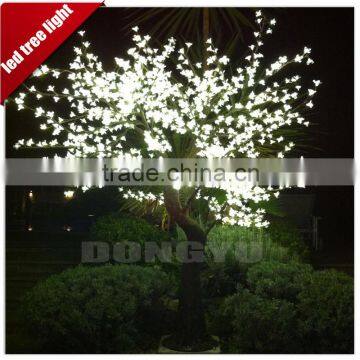 Back Garden Decoration Warm White Light Blossom Flower Artificial Light Tree