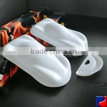 special sale 20*10*4cm white plastic Speed shapes for hydrographics printing with hanger hole NO.LT-S11